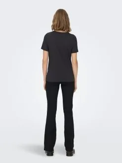 ONLY T-shirts Shirt ROLLING STONES Dames Antraciet -ONLY Elegant winkel c6dc934cd8fd16c913d33a4d0ec34ca7