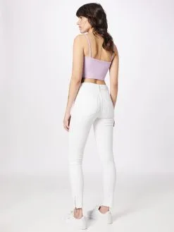 ONLY Jeans Skinny Jeans Dames Wit -ONLY Elegant winkel c6e66f2c60df40bf9227cfa5db726d8d