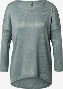 ONLY Longsleeves Shirt Dames Petrol