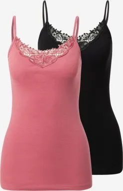 ONLY Kanten Tops Top Kira Dames Zwart