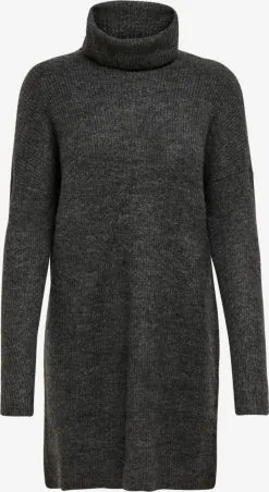 ONLY Gebreide Jurken Gebreide Jurk Jana Dames Donkergrijs