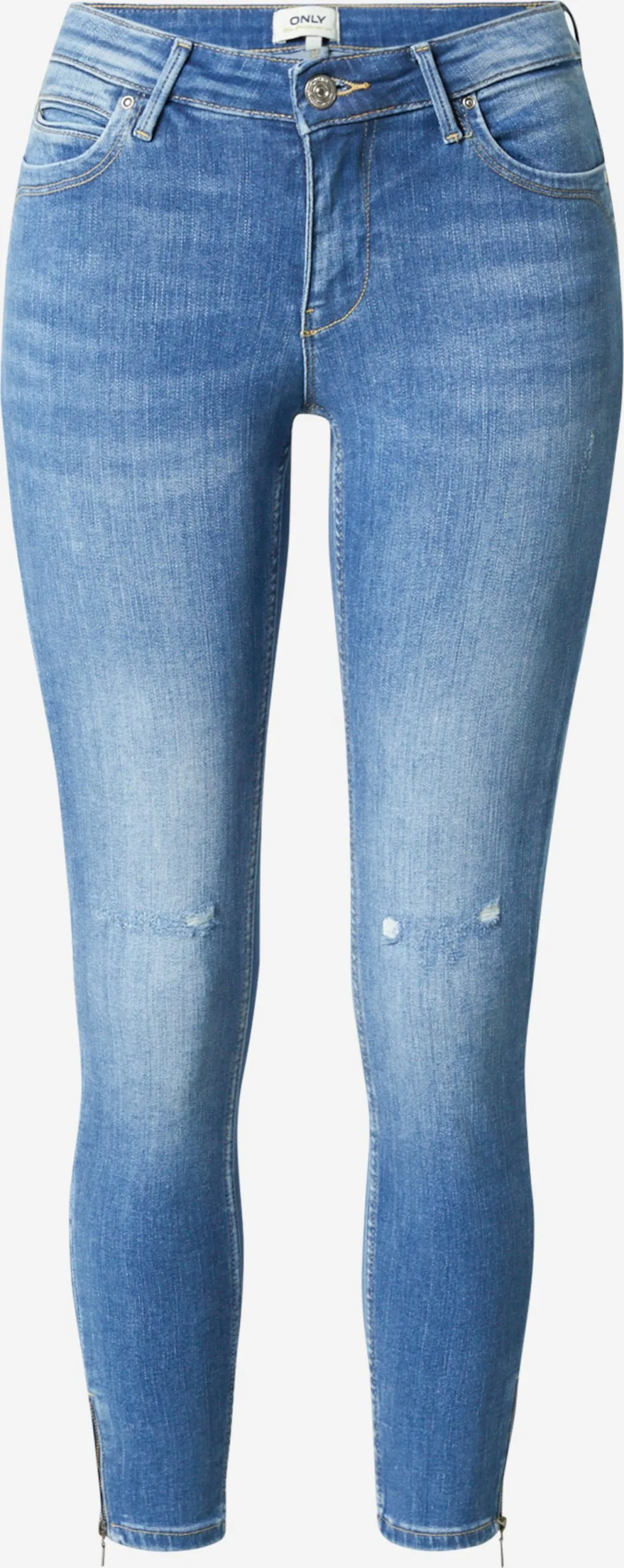 ONLY Jeans Skinny Jeans Kendell Dames Blauw 1 ONLY Jeans Skinny Jeans Kendell Dames Blauw