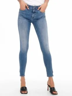 ONLY Jeans Skinny Jeans Blush Dames Blauw -ONLY Elegant winkel c81adfce97a450b0c742eb374d336b06