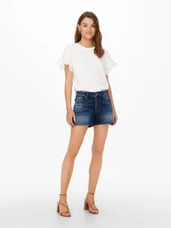 ONLY Denim Shorts Regular Jeans DIAMOND Dames Blauw -ONLY Elegant winkel c834172492e7b76e240be571b13d7788