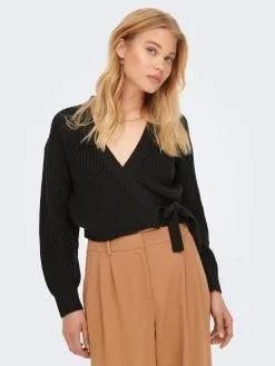 ONLY Vesten Gebreid Vest Breda Dames Zwart -ONLY Elegant winkel c87dd92443b8677f3aa5b8aed8b152b9