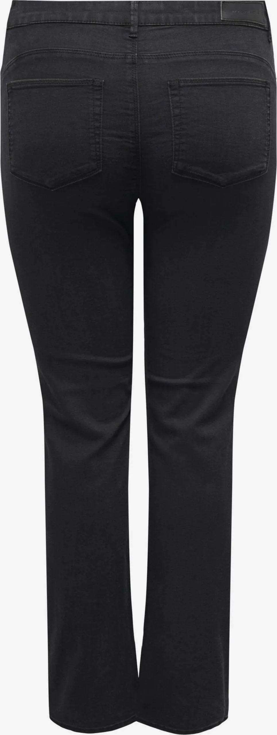 ONLY CARMAKOMA Straight Regular Jeans CARHIRIS Dames Zwart 2 ONLY CARMAKOMA Straight Regular Jeans CARHIRIS Dames Zwart - Afbeelding 2