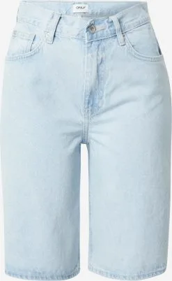 ONLY Denim Shorts Wide Leg Jeans HOPE Dames Lichtblauw