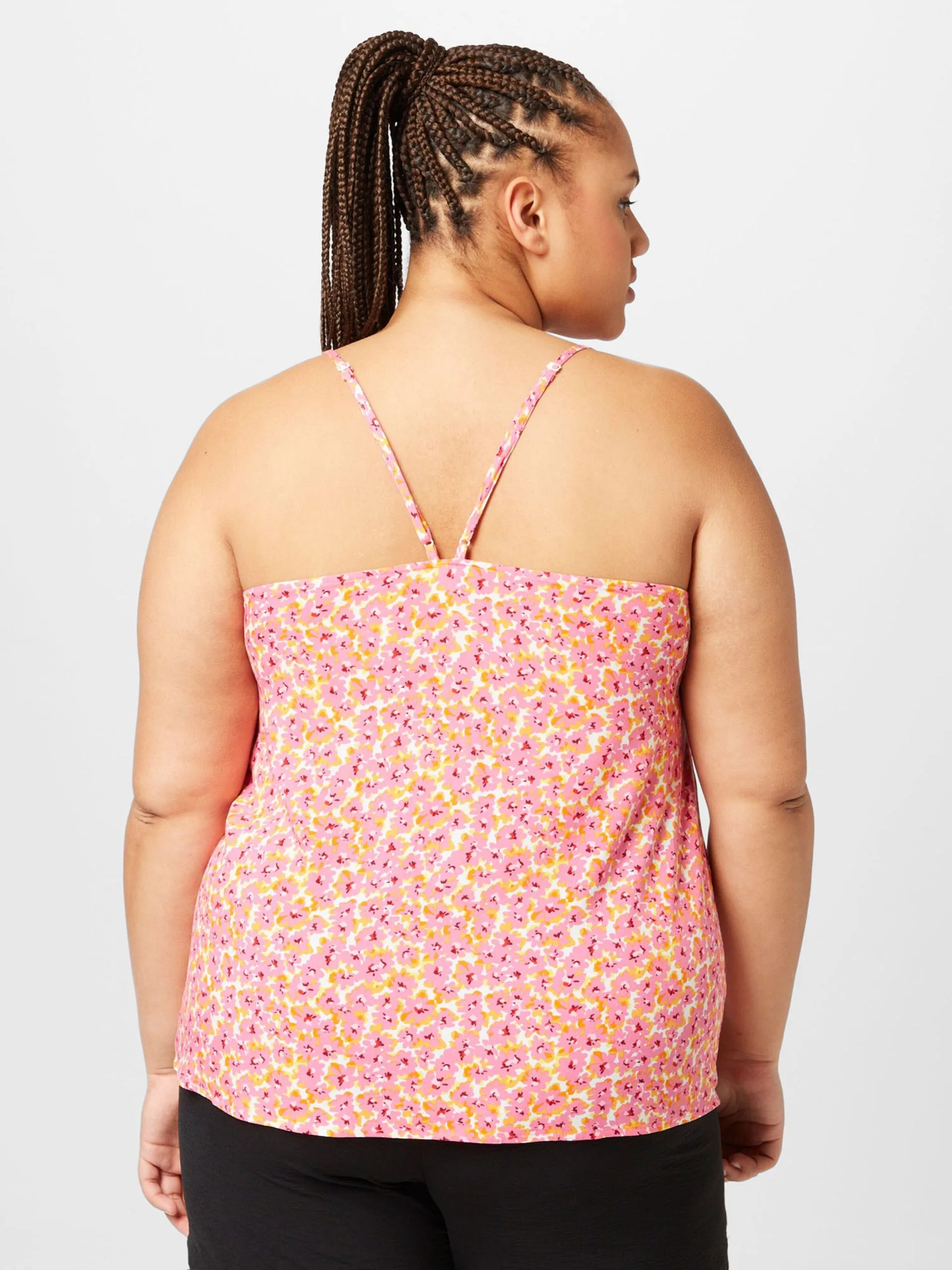 ONLY CARMAKOMA Blouse Tops Blouse Dames Wit 4 ONLY CARMAKOMA Blouse Tops Blouse Dames Wit - Afbeelding 4