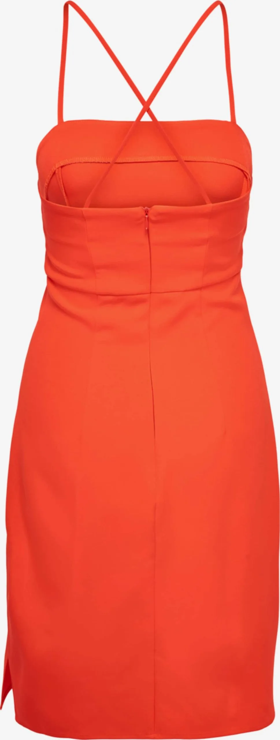 ONLY Cocktailjurken Cocktailjurk ABBA STRAP Dames Oranje 2 ONLY Cocktailjurken Cocktailjurk ABBA STRAP Dames Oranje - Afbeelding 2