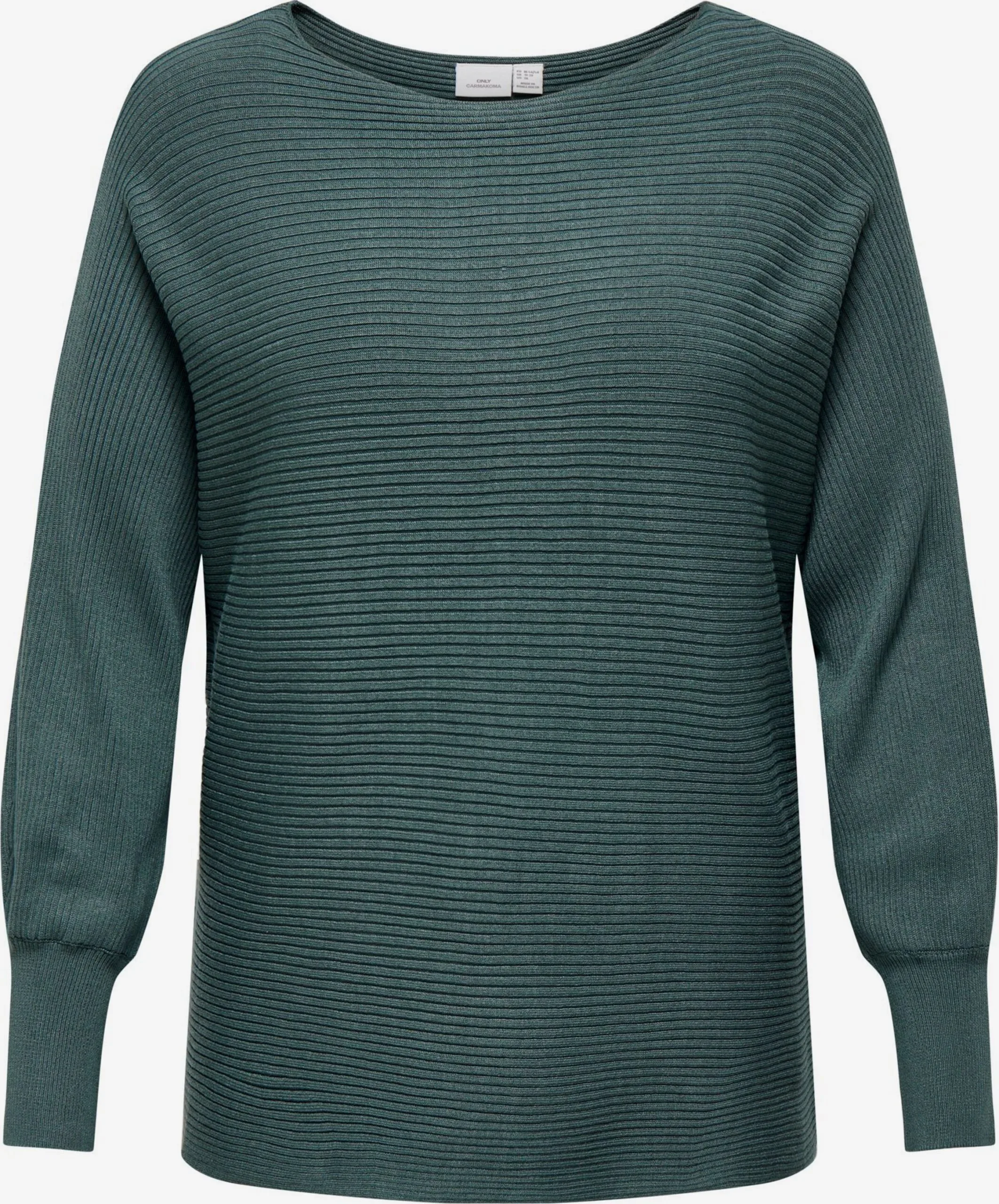 ONLY CARMAKOMA Basic Truien Trui Dames Donkergroen 1 ONLY CARMAKOMA Basic Truien Trui Dames Donkergroen