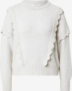 ONLY Fijngebreide Truien Trui Stella Dames Offwhite