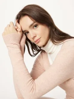 ONLY Fijngebreide Truien Trui Leyla Dames Rosa -ONLY Elegant winkel cac5731b3ebe9ccd4194e7cbe4ff98a0