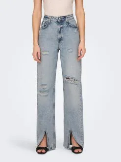 ONLY Wide Leg Wide Leg Jeans ASTRID Dames Blauw -ONLY Elegant winkel caf3bfa58a282795535dbe6e6a7e0998