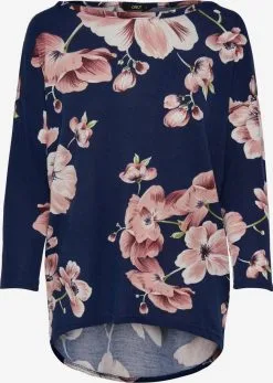 ONLY Shirts Met 3/4 Mouw Shirt Elcos Dames Donkerblauw