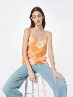 ONLY Blouse Tops Blouse BELLA Dames Lichtoranje -ONLY Elegant winkel cb3d8c019017e74ef7afa4ffe9f06a48