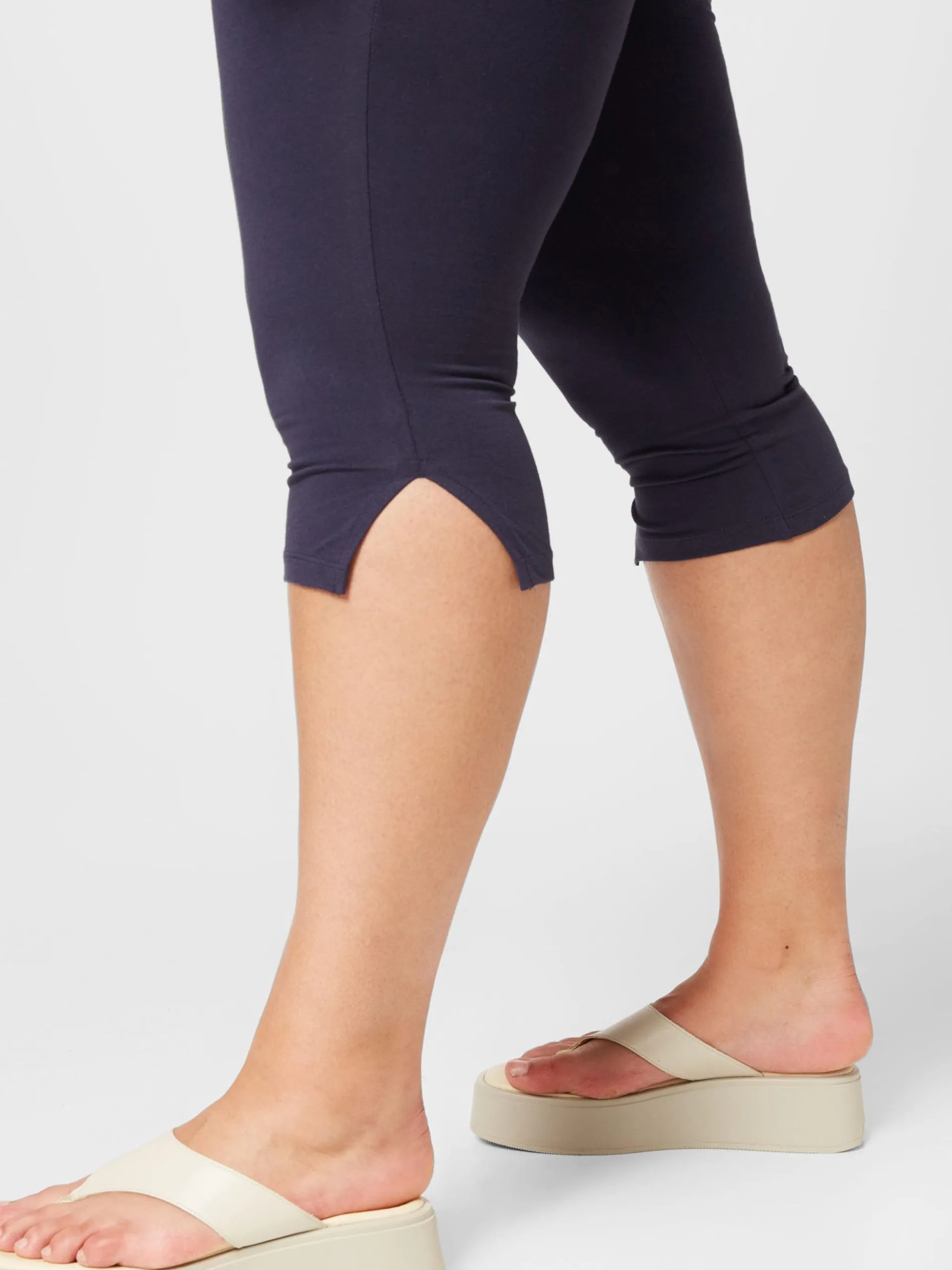 ONLY CARMAKOMA Broeken Slimfit Leggings CARTIME CALF Dames Marine 2 ONLY CARMAKOMA Broeken Slimfit Leggings CARTIME CALF Dames Marine - Afbeelding 2