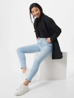 ONLY Jeans Skinny Jeans Wauw Dames Lichtblauw -ONLY Elegant winkel cc5be57badc47b56b295a18dec765892