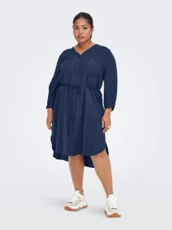 ONLY CARMAKOMA Blousejurken Blousejurk Dames Marine 10 ONLY CARMAKOMA Blousejurken Blousejurk Dames Marine -ONLY Elegant winkel ccfa87bab3aaa5338dfee2b470e4c7a5