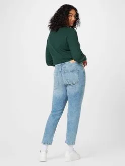 ONLY CARMAKOMA Mom Jeans Tapered Jeans ENEDA Dames Lichtblauw -ONLY Elegant winkel cd012cbfdb8e6d20fd2926bc32966b52