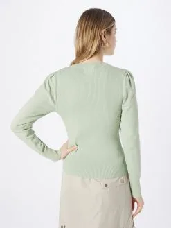 ONLY Fijngebreide Truien Trui SALLY Dames Pastelgroen -ONLY Elegant winkel cdb4e258c08abd568bd9365b61d9f9a5