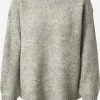 ONLY Fijngebreide Truien Trui ONLJAZZIE Dames Grijs Gemêleerd