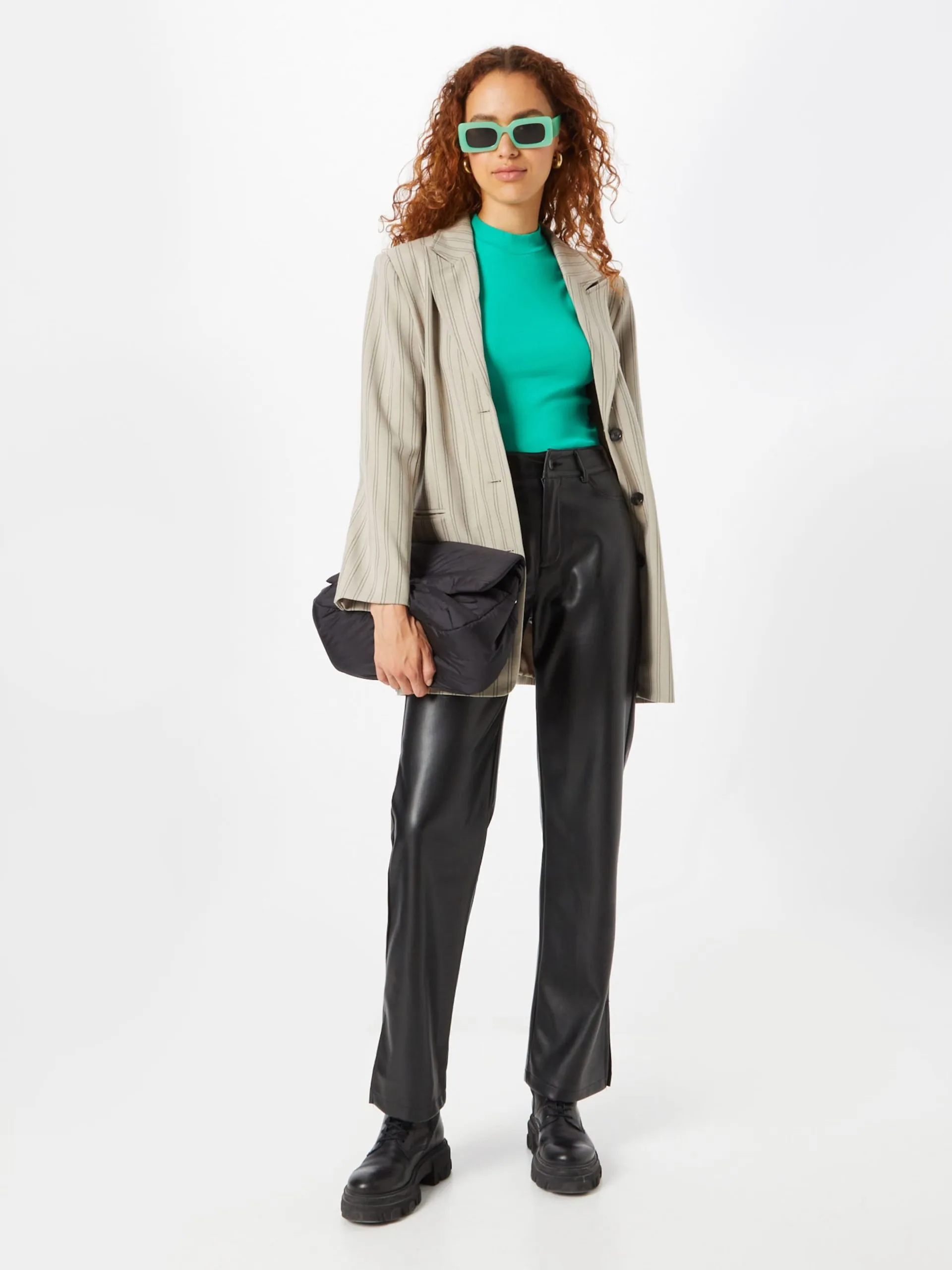 ONLY Mouwloze Shirts Top NULAN Dames Jade Groen / Zwart 5 ONLY Mouwloze Shirts Top NULAN Dames Jade Groen / Zwart - Afbeelding 5