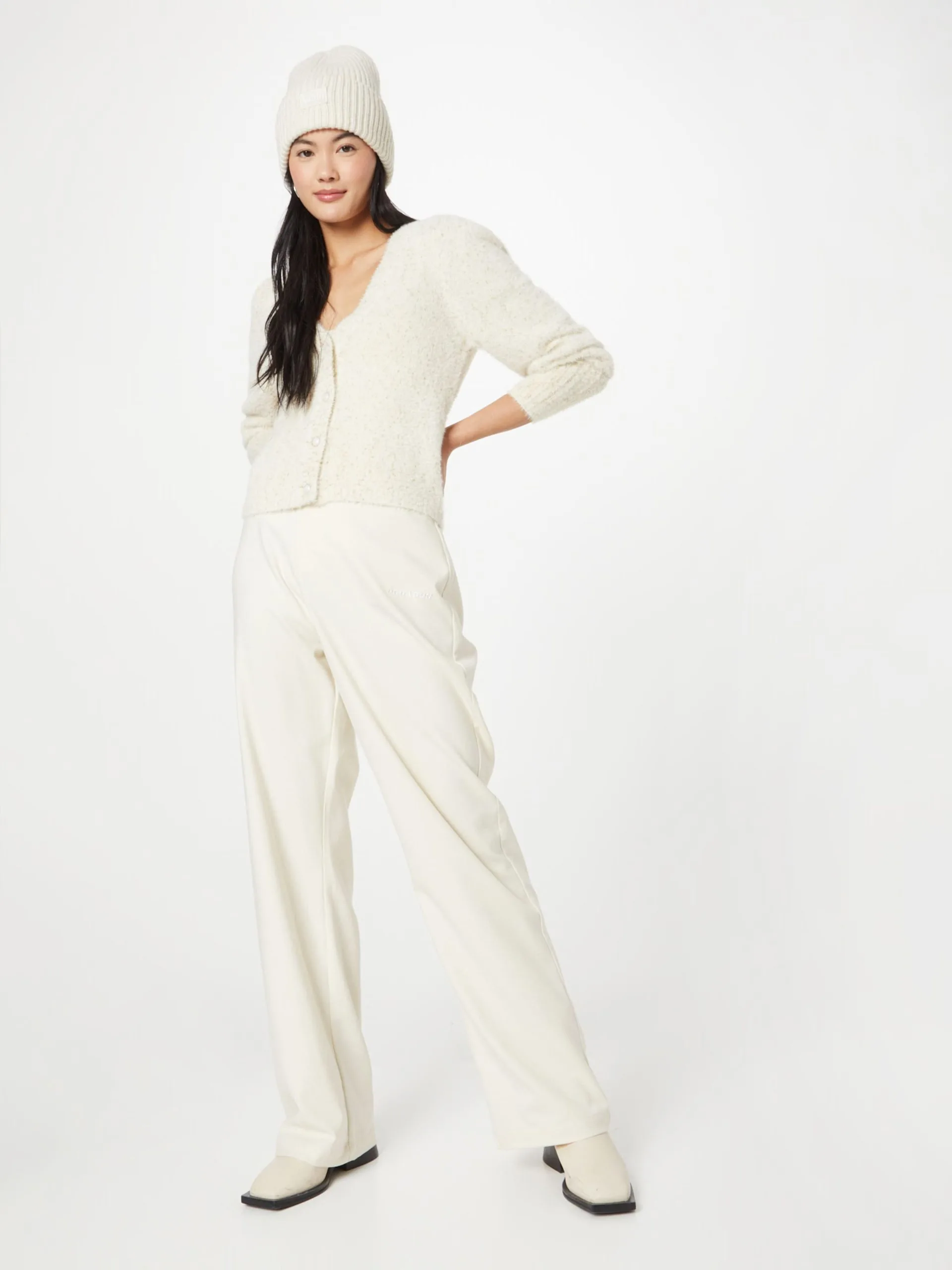 ONLY Vesten Gebreid Vest ROSETTE Dames Beige / Sand 5 ONLY Vesten Gebreid Vest ROSETTE Dames Beige / Sand - Afbeelding 5