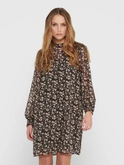 ONLY Mini Jurken Jurk Sia Dames Gemengde Kleuren / Zwart -ONLY Elegant winkel cfa743ba9e30e62bc54cee9ee2e87643