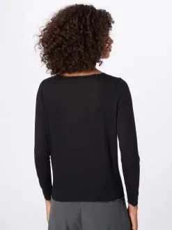 ONLY Fijngebreide Truien Trui HANNA Dames Zwart -ONLY Elegant winkel d040525696821f7c1aac4f2fb745441a