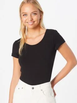 ONLY T-shirts Shirt LOVE Dames Zwart -ONLY Elegant winkel d04df0e0cca8ea8c739d81dd43811fd0