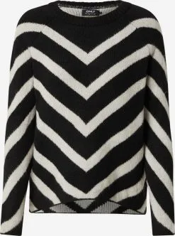 ONLY Fijngebreide Truien Trui Eliza Dames Zwart