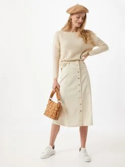 ONLY Fijngebreide Truien Trui OnlBERNICE Dames Offwhite -ONLY Elegant winkel d07c943557706fabb9f52206241fa73f