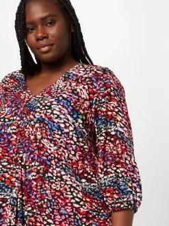 ONLY CARMAKOMA Mini Jurken Jurk DEFINA Dames Zwart -ONLY Elegant winkel d08be55afe3c8697903cc9b6d1a766e2