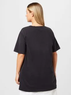 ONLY CARMAKOMA T-shirts Shirt AGATI Dames Zwart -ONLY Elegant winkel d08bfb57d20e7a681742fda0692323f5