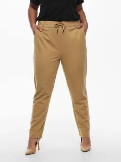ONLY CARMAKOMA Pantalons Regular Broek Dames Cognac -ONLY Elegant winkel d0cec2bffecda9adb304c681db47a65a