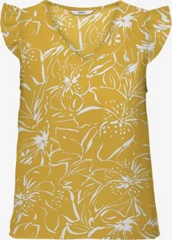 ONLY Shirts Shirt Alma Dames Oranje