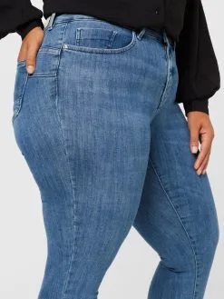 ONLY CARMAKOMA Jeans Skinny Jeans Power Dames Blauw -ONLY Elegant winkel d131f5c15eb3b90929f183af5d1a393c