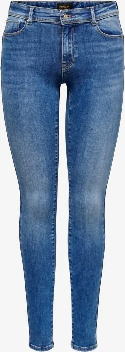 ONLY Jeans Skinny Jeans Push Dames Blauw