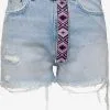 ONLY Denim Shorts Regular Jeans Robyn Dames Blauw