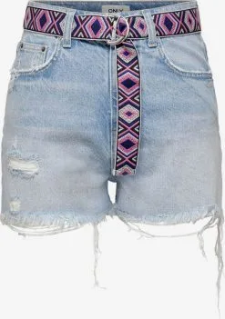ONLY Denim Shorts Regular Jeans Robyn Dames Blauw