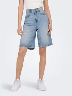 ONLY Denim Shorts Regular Jeans Hope Dames Blauw -ONLY Elegant winkel d21f5b13bcf4dcd5fc97a4210edbe0c3