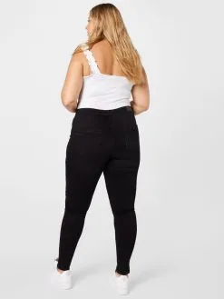 ONLY CARMAKOMA Jeans Skinny Jeans LAOLA Dames Zwart -ONLY Elegant winkel d25cf0b4608889e4fa6b6d07c2748365