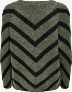 ONLY Fijngebreide Truien Trui Eliza Dames Kaki