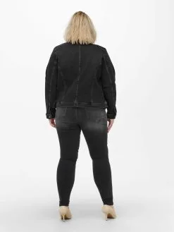 ONLY CARMAKOMA Jeans Skinny Jeans CarMaya Dames Zwart -ONLY Elegant winkel d41042c5d007ef8b6a0e0b3ed8cbecb9