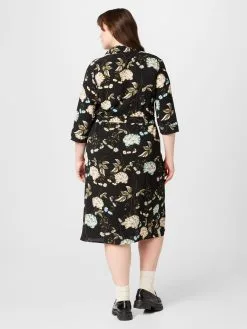 ONLY CARMAKOMA Blousejurken Blousejurk LUXMIE Dames Zwart 7 ONLY CARMAKOMA Blousejurken Blousejurk LUXMIE Dames Zwart -ONLY Elegant winkel d45e30055e6345ee166960ae44b6e29a