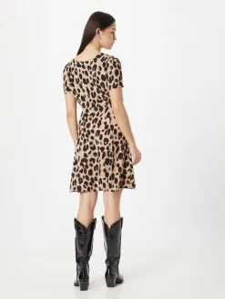 ONLY Blousejurken Blousejurk Dames Beige -ONLY Elegant winkel d4e189680431758d36fd6d65408386b2