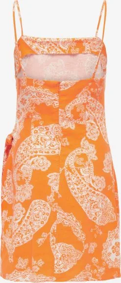 ONLY Mini Jurken Jurk CARO Dames Oranje -ONLY Elegant winkel d5397ecbef61b2b0c1270ec47051932c