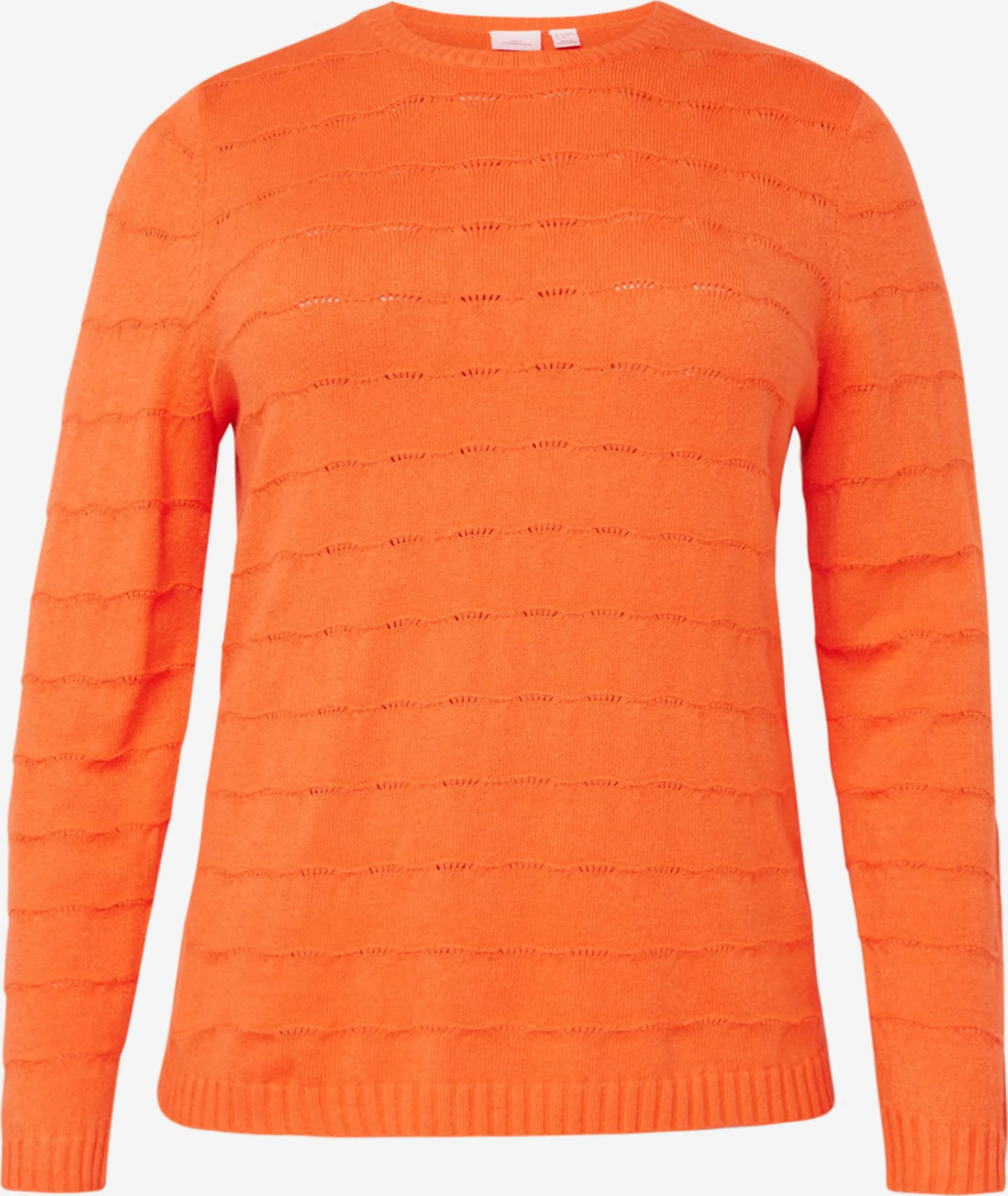 ONLY CARMAKOMA Fijngebreide Truien Trui KATIA Dames Oranje 1 ONLY CARMAKOMA Fijngebreide Truien Trui KATIA Dames Oranje