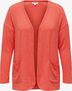 ONLY CARMAKOMA Vesten Gebreid Vest Dames Rood