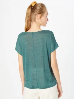 ONLY T-shirts Shirt RILEY Dames Groen -ONLY Elegant winkel d6d8e785b8c8fbce4ae1575f2cb88679